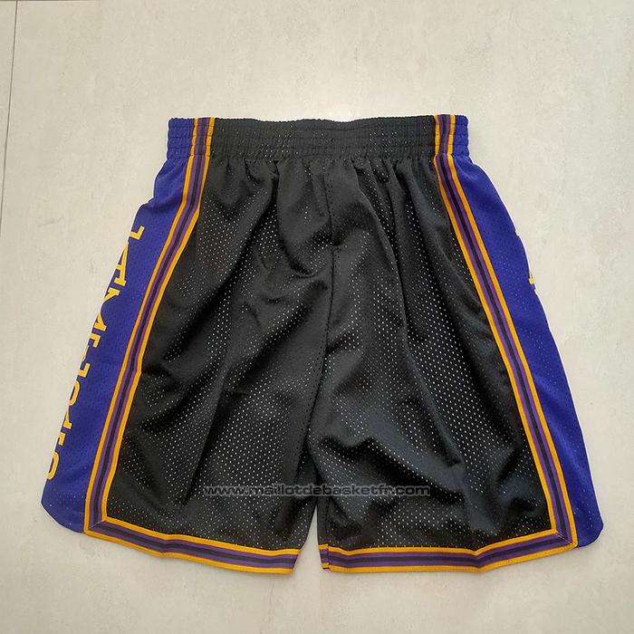 Short Los Angeles Lakers Mitchell & Ness Noir